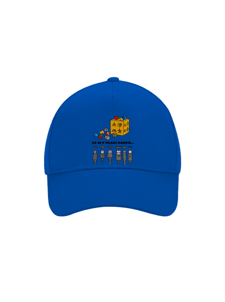 Co se v mládí naučíš kšiltovka baseballka Bright Royal