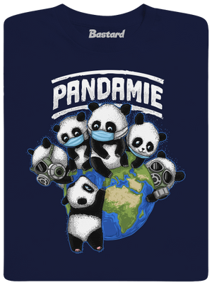 Pandamie dětské tričko Navy