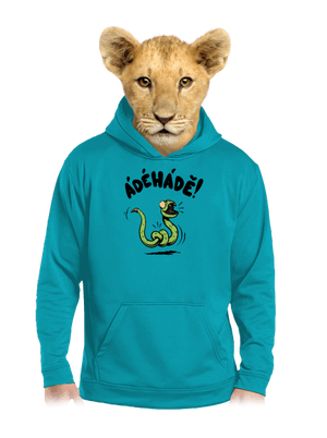 Ádéhádě dětská mikina klokanka Hawaiian Blue