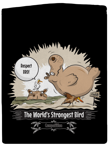 Strongest bird dámská mikina na zip Black