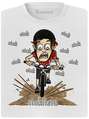 Cinklista dámské sportovní tričko White