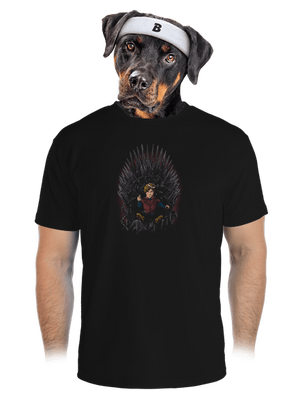 Tyrion na trůnu pánské sportovní tričko Black
