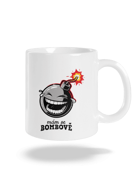 Mám se bombově klasický hrnek White