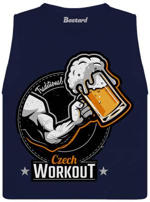 Czech Workout dámské tílko volné Navy
