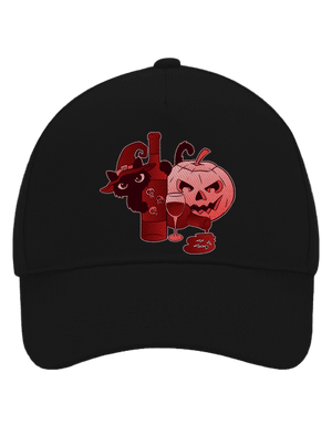 Hello, víno kšiltovka baseballka Black