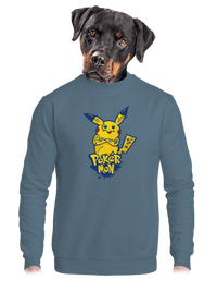 unisex mikina bez kapuce