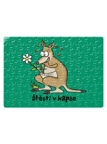 Štěstí v kapse puzzle White