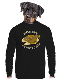 unisex mikina bez kapuce
