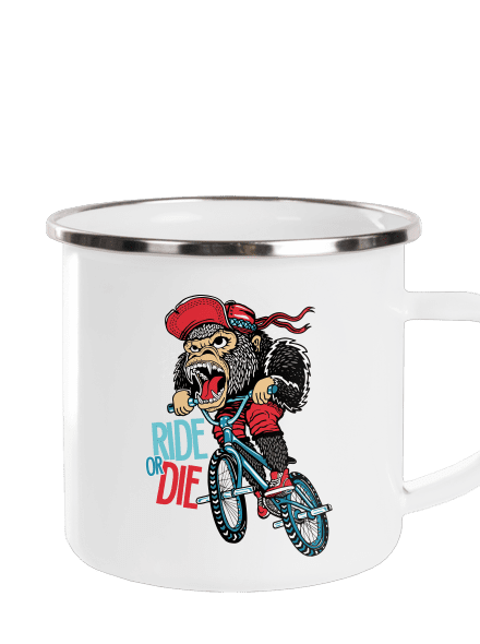 Ride or die plecháček White