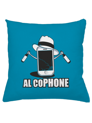 Al Cophone polštář Blue Turquoise