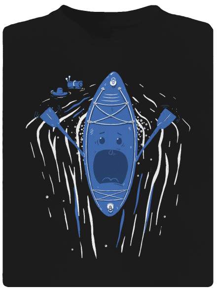 Ahhhh! dětské sportovní tričko Black