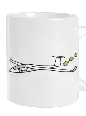 Větroň velký hrnek White