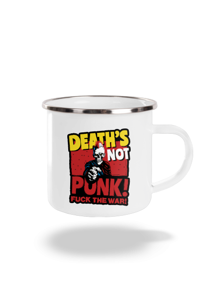 Death's not punk plecháček White