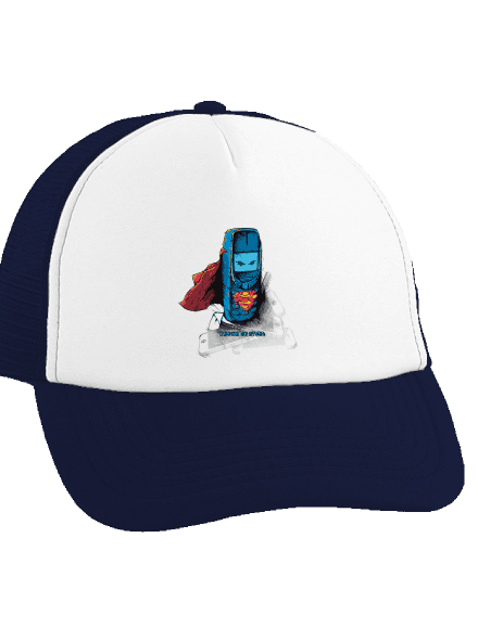 Mobil z oceli kšiltovka truckerka French Navy cap