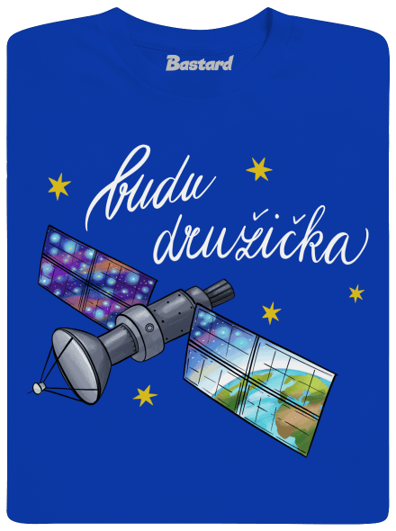 Budu družička pánské dlouhý rukáv Royal Blue