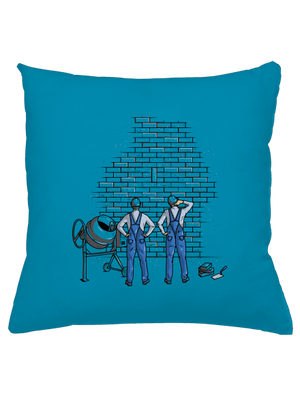 Zedníci polštář Blue Turquoise