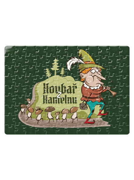 Houbař z Hamelnu puzzle White