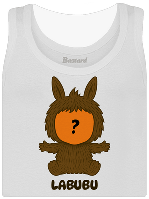 Labubu dámské tílko klasické White