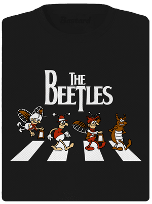 Beatles dámské sportovní tričko Black