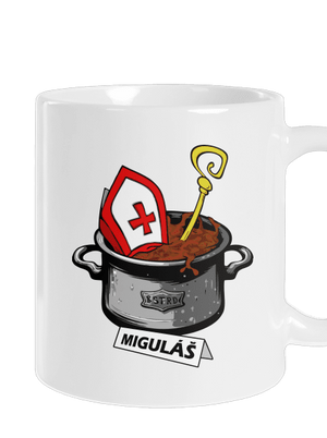 Miguláš klasický hrnek White