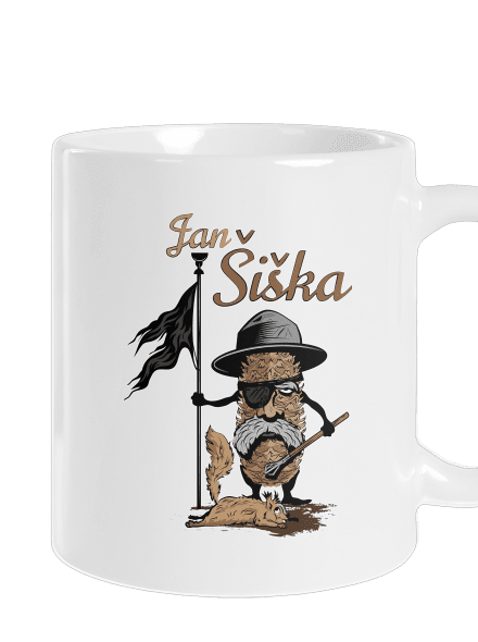 Jan Šiška klasický hrnek White