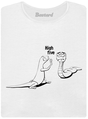 Omalovánka: High Five dámské tričko White