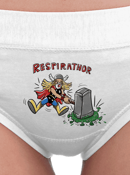 Respirathor dámské kalhotky White