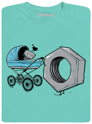 Správná matka pánské tričko Millenial Mint