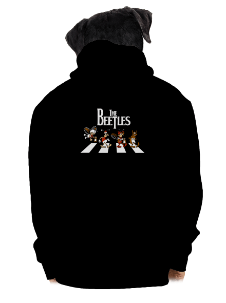 Beatles pánská mikina na zip Black