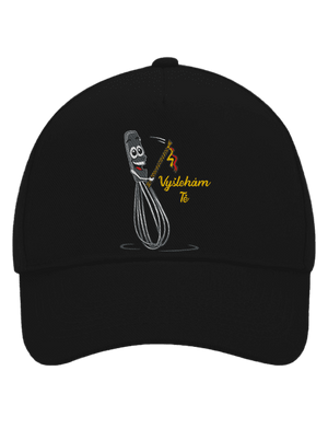Vyšlehám Tě! kšiltovka baseballka Black