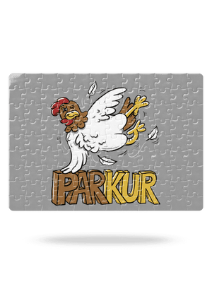 Parkur puzzle White