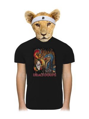 Dračák dětské sportovní tričko Black