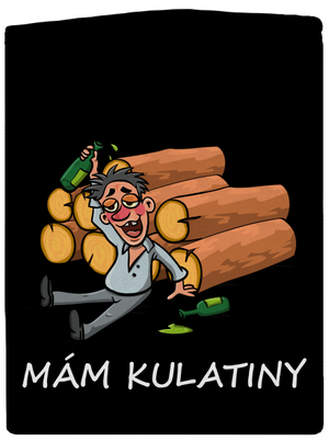 Mám kulatiny dámská mikina na zip Black