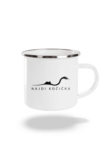 Najdi kočičku plecháček White