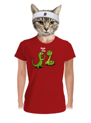 High Five dámské sportovní tričko Red Mal