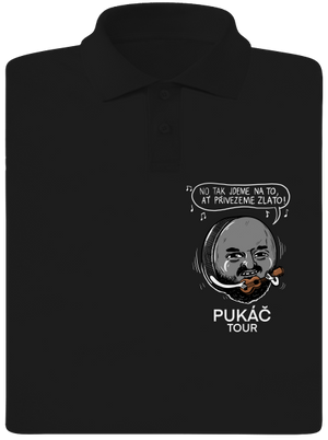 Pukáč tour pánská polokošile Black