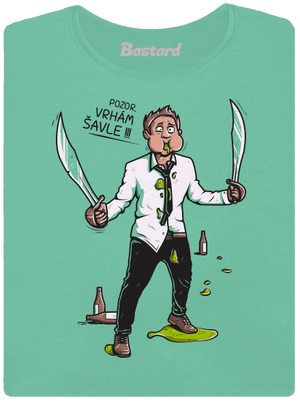 Vrhám šavle dámské tričko premium Mint Mal