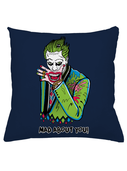 Joker a Harley polštář Dark Navy