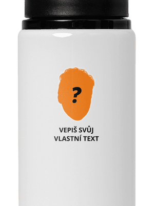 Tvoje hlava lahev na vodu White