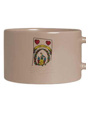 Karty Prší hrnek makronka Brown Macaron