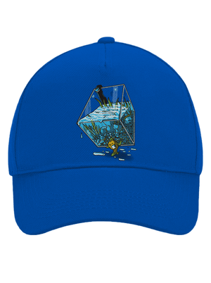 Migrující rybka kšiltovka baseballka Bright Royal