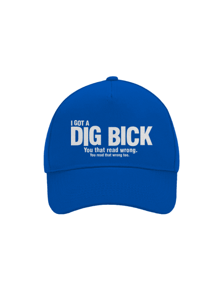 Dig bick kšiltovka baseballka Bright Royal