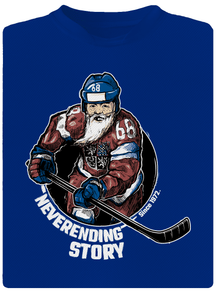 Jarda Forever pánské sportovní tričko Royal Blue Mal