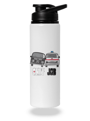 Konkurence lahev na vodu White