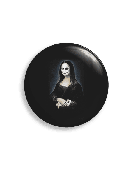Mona Joker Lisa placka uni