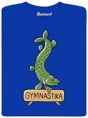 Gymnaštika dětské tričko Royal Blue