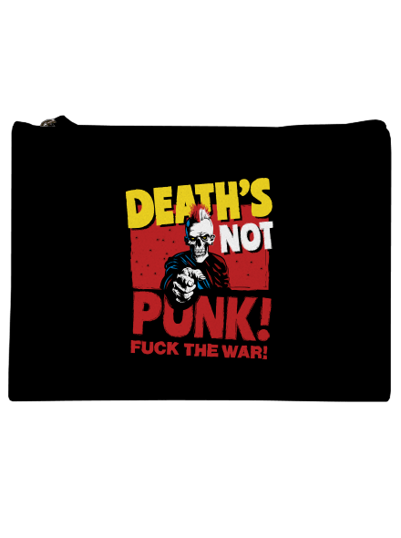 Death's not punk taštička Black