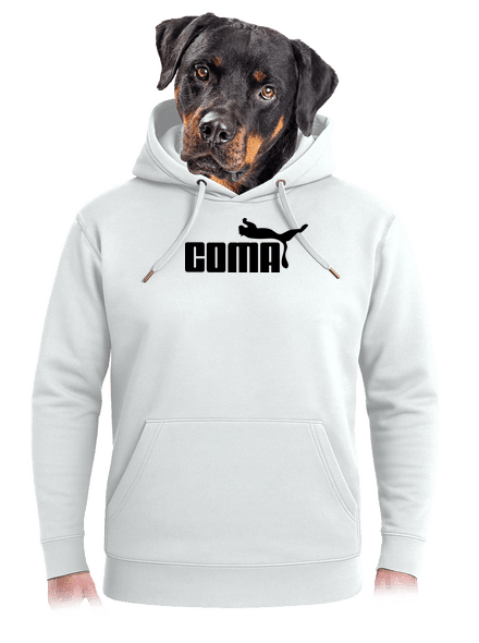 Coma unisex mikina premium Snowwhite