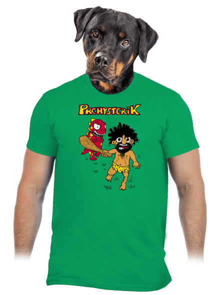Prehysterik pánské tričko Kelly Green