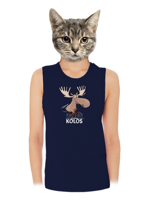 Kolos dámské tílko volné Navy